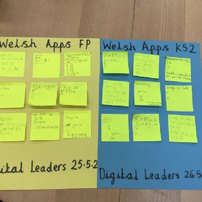 Looking at more Welsh apps to share with our older children and the Criw Cymraeg.
