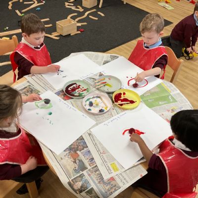 Nursery-Decorating Mittens